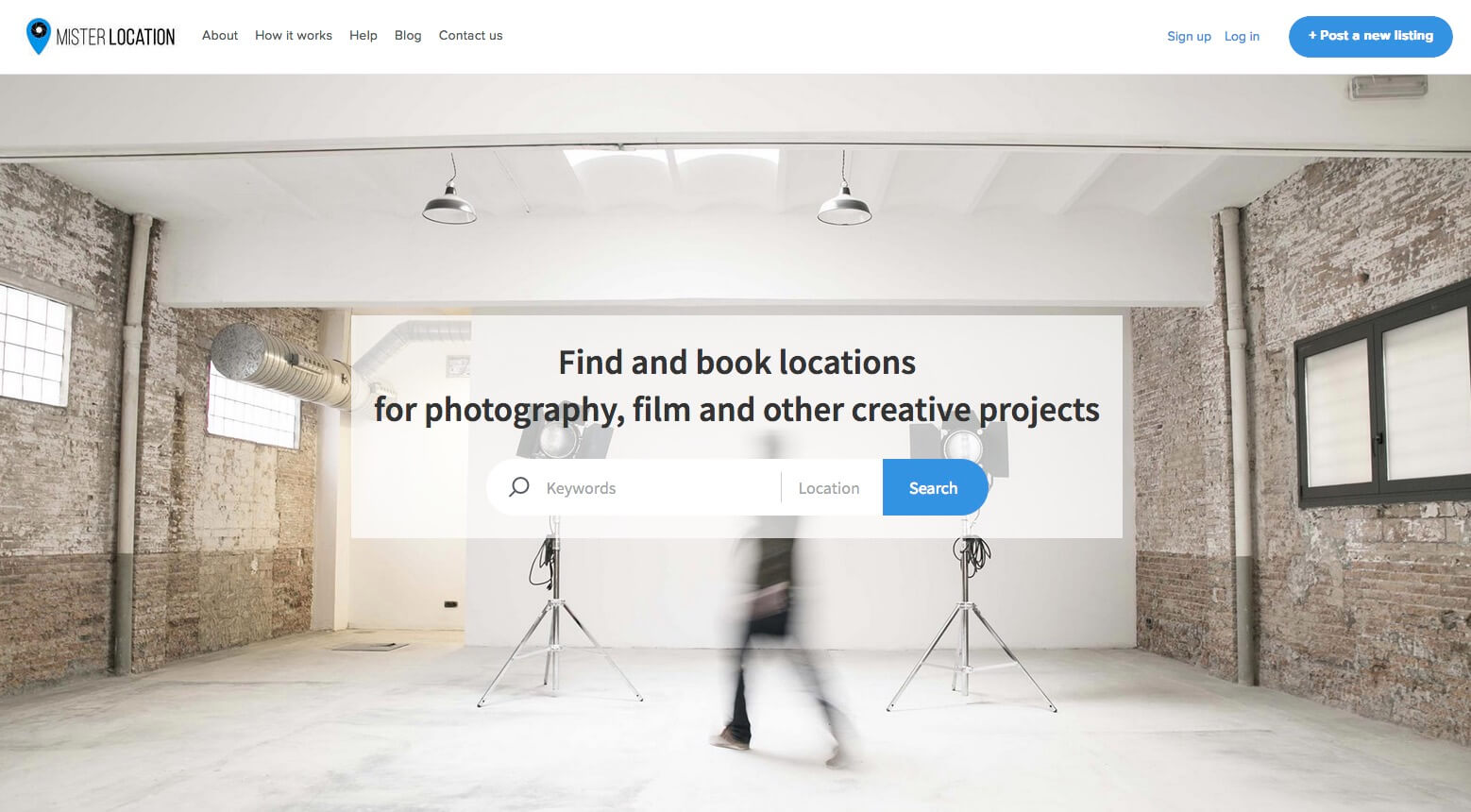 MisterLocation- Photography and locations marketplace